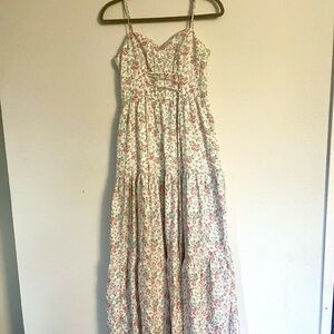 Audrey Parks Floral Maxi Dress